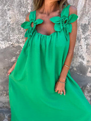 Mariana | Rochie de damă simplă cu imprimeu floral