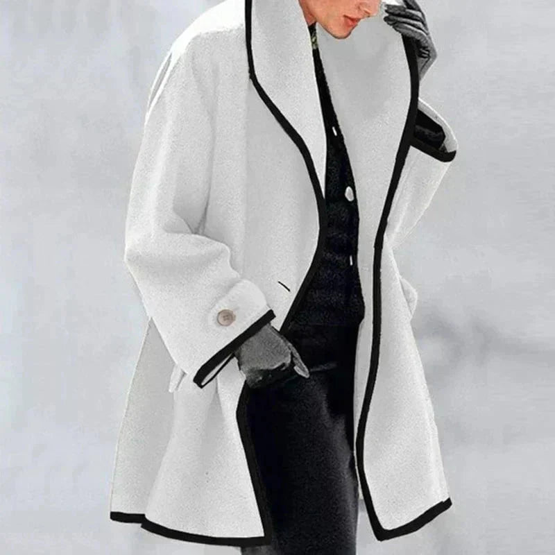 Maria™ | Jachetă din Fleece Plus Size, Stilată și Modernă