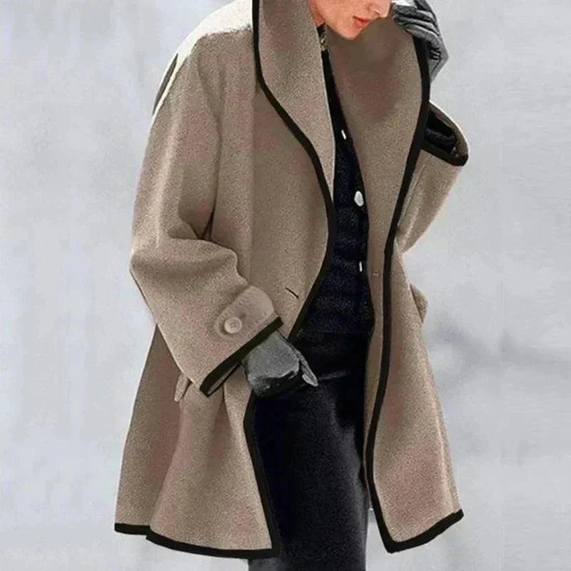 Maria™ | Jachetă din Fleece Plus Size, Stilată și Modernă