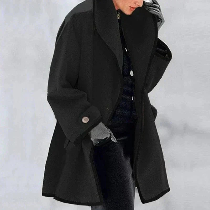 Maria™ | Jachetă din Fleece Plus Size, Stilată și Modernă