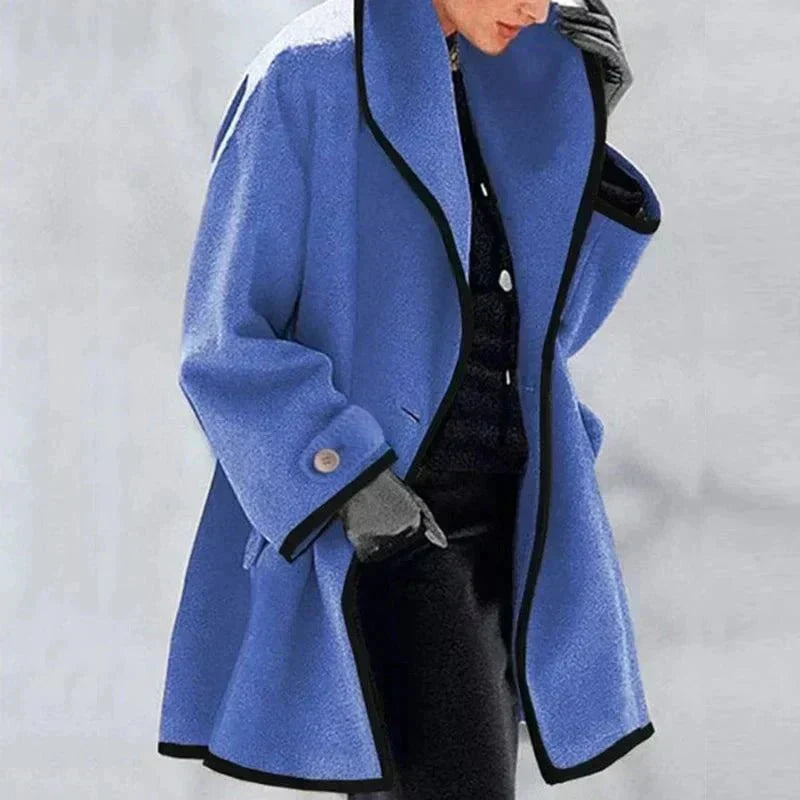 Maria™ | Jachetă din Fleece Plus Size, Stilată și Modernă