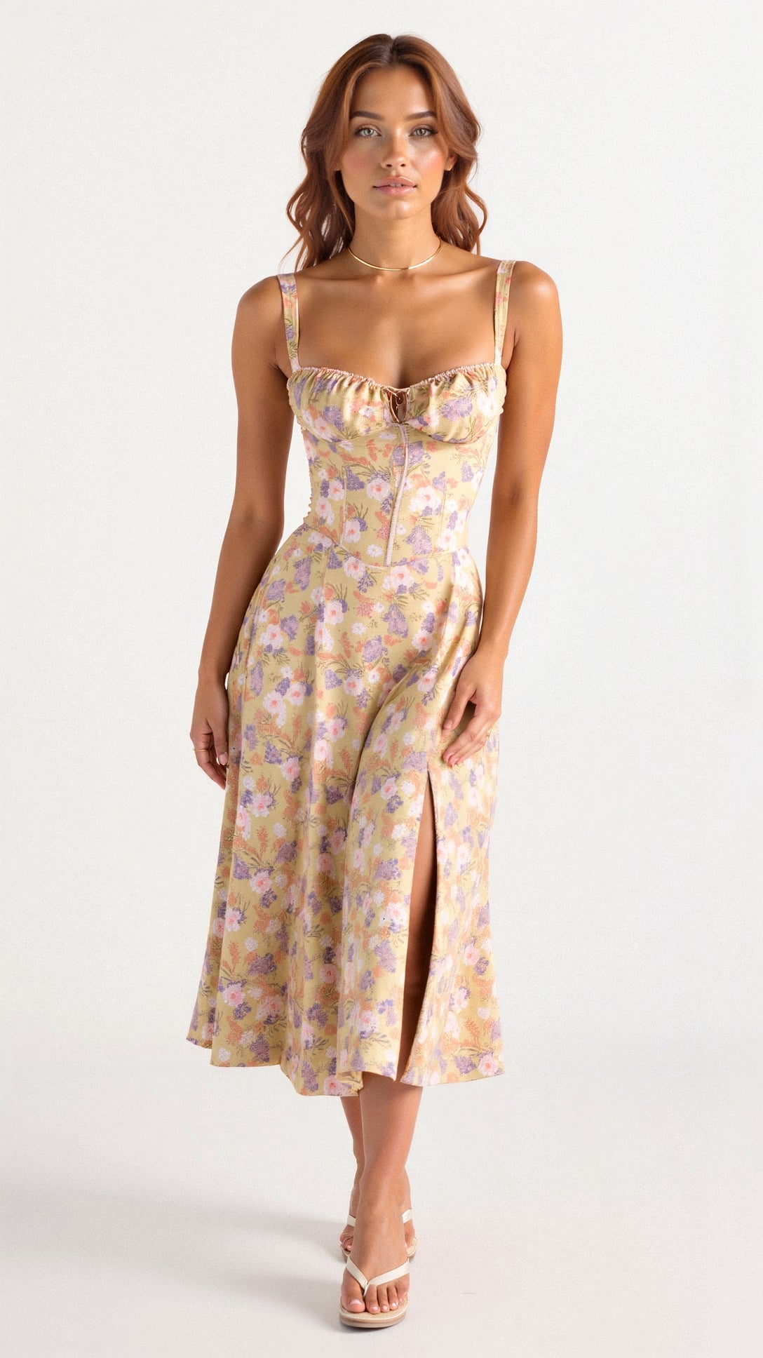 Wabisi | Rochie Elegantă cu Curea – Chic și Fermecătoare