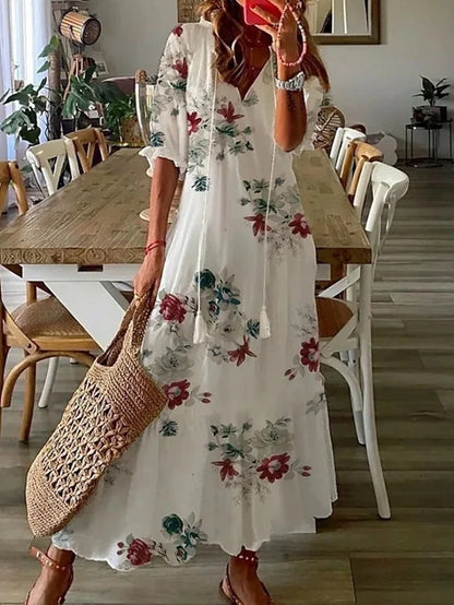 Dianna™ - Rochie Boho cu Acoperire pentru Burtă